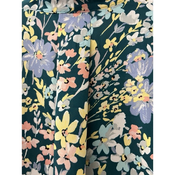 Investments Woman Tunic Plus Size 2X Blouse Shirt 3/4 Sleeve Caroline Green B35 - Picture 12 of 16